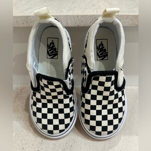 Kids Unisex Classic Checkered Slip-on Vans